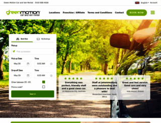 greenmotion.com screenshot