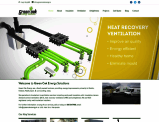greenoakenergy.ie screenshot