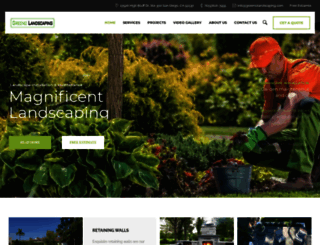 greenolandscaping.com screenshot