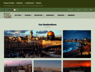 greenolivetours.com screenshot