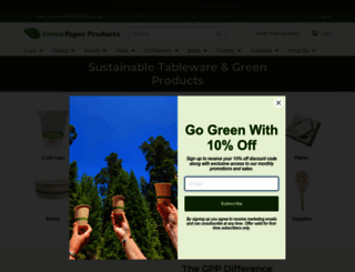 greenpaperproducts.com screenshot