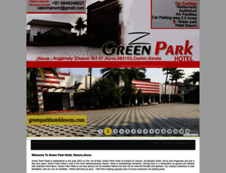 greenparkhoteldesom.com screenshot
