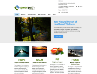 greenpathclinic.com screenshot