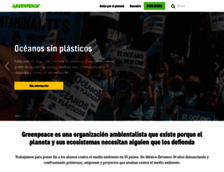greenpeace.org.mx screenshot