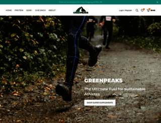 greenpeakslabs.com screenshot