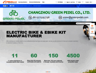 greenpedel.en.alibaba.com screenshot
