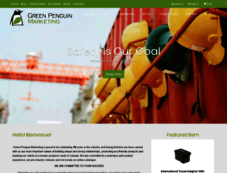 greenpenguinmarketing.com screenshot