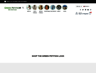 greenpetition.com screenshot