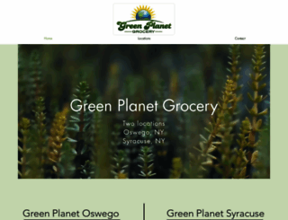greenplanetgrocerystore.com screenshot