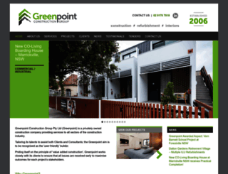 greenpointgroup.com.au screenshot