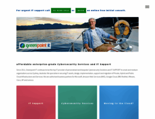 greenpointict.com.au screenshot