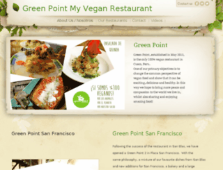 greenpointvegan.weebly.com screenshot