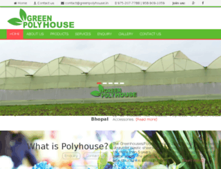 greenpolyhouse.in screenshot