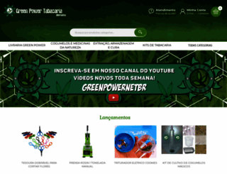 greenpowertabacaria.net.br screenshot