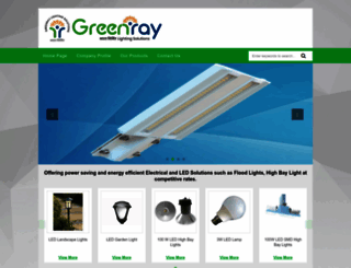 greenrayledlights.com screenshot