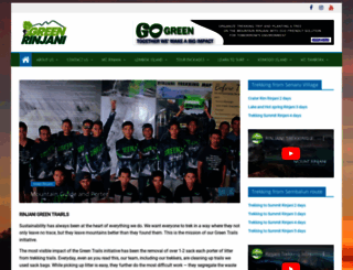 greenrinjani.com screenshot