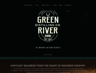 greenriverdistilling.com screenshot