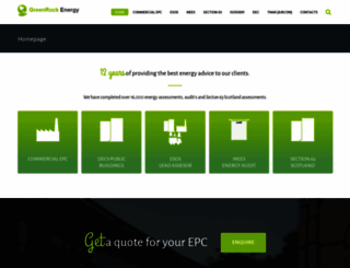 greenrockenergy.co.uk screenshot