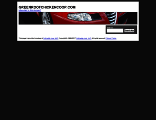 greenroofchickencoop.com screenshot