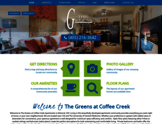 greensatcoffeecreek.apartments screenshot