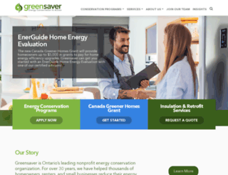 greensaver.org screenshot