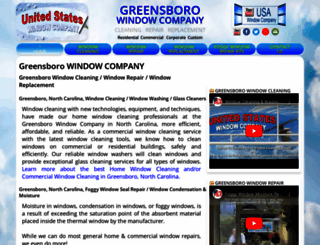greensboro.windowrepaircleaning.com screenshot