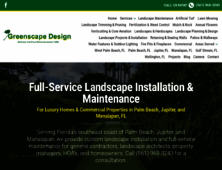 greenscapedesigninc.com screenshot
