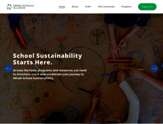greenschoolsalliance.org screenshot
