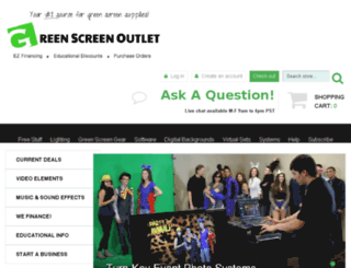 greenscreensystems.com screenshot