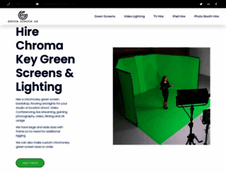 greenscreenuk.co.uk screenshot