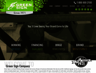 greensignco.com screenshot