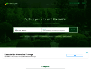 greensiter.com screenshot