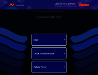 greenskyhostel.com screenshot