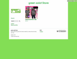 greensolid.storenvy.com screenshot