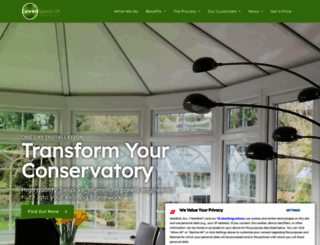 greenspaceconservatories.co.uk screenshot