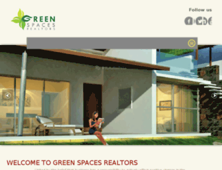 greenspacesrealtors.com screenshot