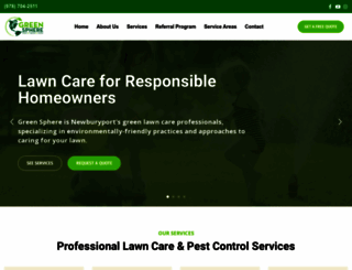 greenspherelawn.com screenshot