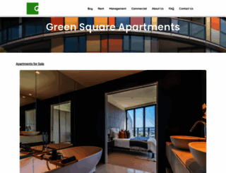 greensquareapartments.com.au screenshot