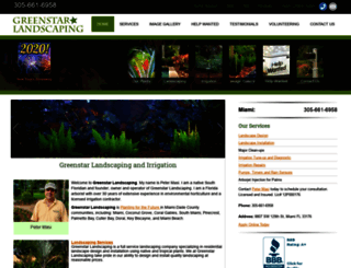 greenstarlandscapingco.com screenshot