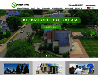greenstateenergy.com screenshot