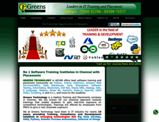greenstechnologys.com screenshot