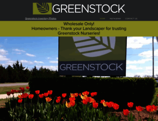 greenstocknurseries.com screenshot
