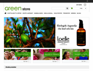 greenstore.se screenshot