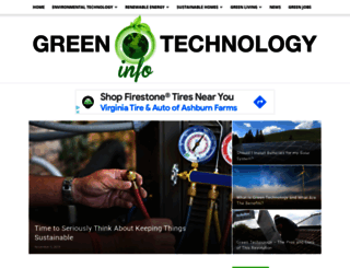 greentechnologyinfo.com screenshot