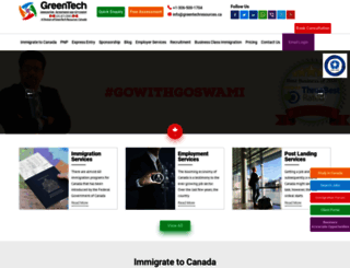 greentechresources.ca screenshot