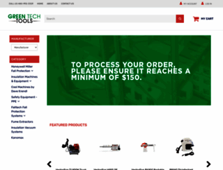 greentechtools.com screenshot