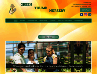 greenthumbnursery.com screenshot