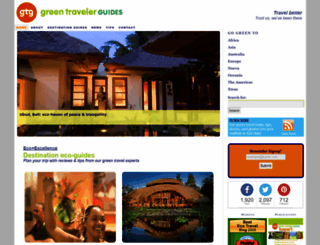 greentravelerguides.com screenshot
