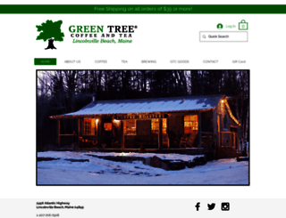 greentreecoffee.com screenshot