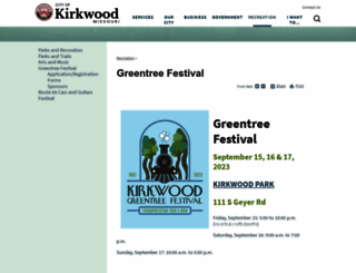 greentreefestival.com screenshot